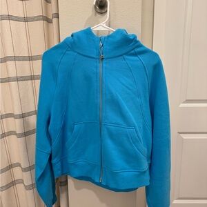Lululemon blue full zip scuba XS/S NWT
